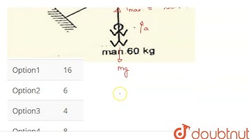 One end of a massless rope, which passes over a massless and frictionless pulley P is tied to fi...