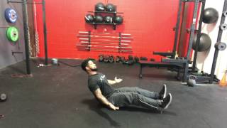 Seated Lean Backs (Feet Up)