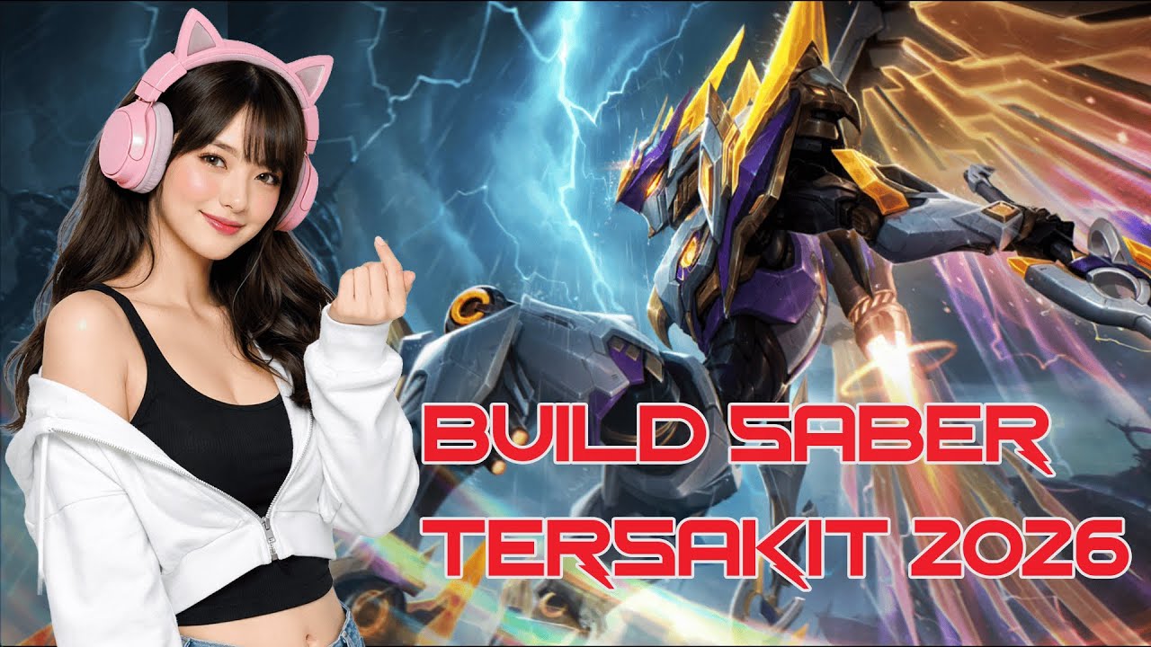 Tutorial Build Hero Saber Tersakit 2026 Dengan Menggunakan Skin Legend Revamp Codename - Storm