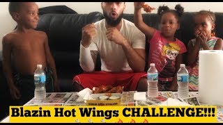 The Hot Wings CHALLENGE!!!