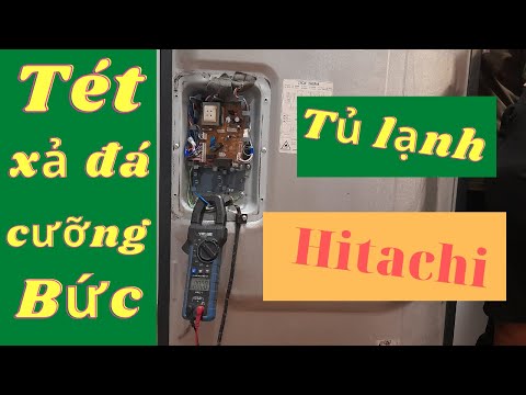 Video Cách test Xả đá cưỡng bức Tủ Lạnh Hitachi - youtube