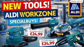 Aldi WORKZONE Specialbuys Brand NEW Tools You Need to See