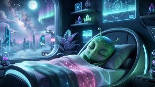 Space Sounds Sleep 🚀 Alien Planet White Noise for Sleeping 10 Hours