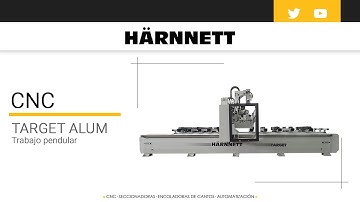 CNC HARNNETT TARGET ALUM - Modo péndulo