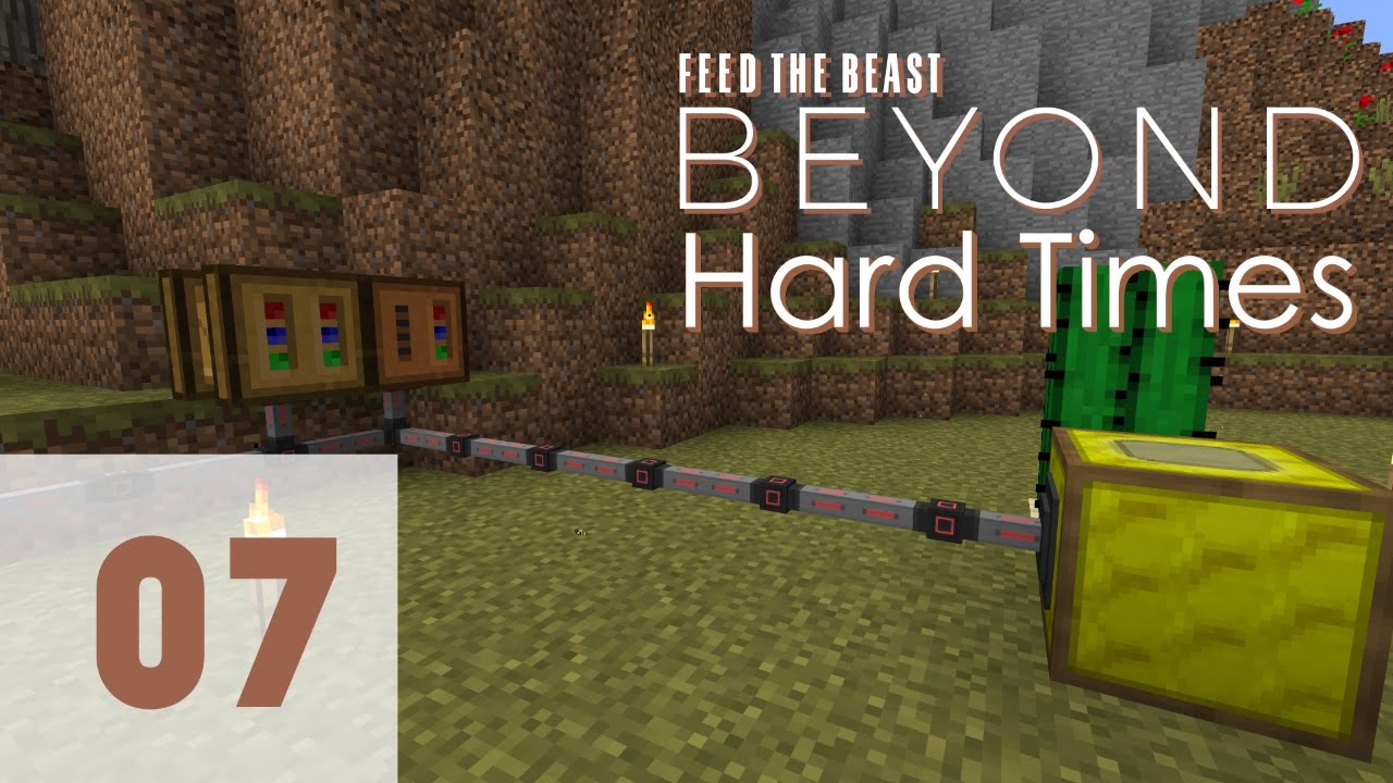 FTB Beyond Hard Times Ep 07 - Forestry Bees