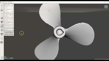 Repairing propeller mesh with MeshMixer