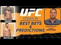 Ufc vegas 91 predictions fight card and best bets  matheus nicolau vs alex perez and more