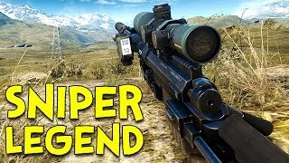 SNIPER LEGEND! - Battlefield 4 (War Stories)