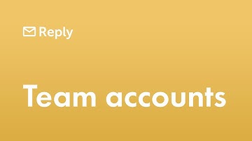 How to manage team accounts in Reply.io