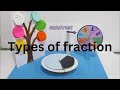 Types of fraction  best mathematics project  best science project