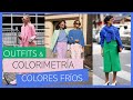 V1. OUTFITS TENDENCIAS COLOR OTOÑO INVIERNO 2021-2022 | COMO COMBINAR COLORES FRÍOS (COLORIMETRÍA)