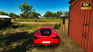 Ferrari 458 Italia 600HP | Beautiful Scenery Drive | Forza Horizon 4 (4K 60FPS)