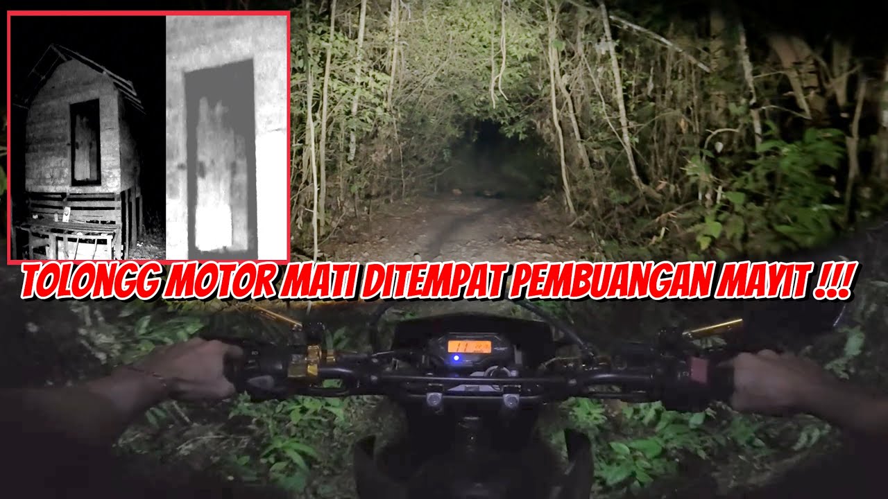 HORROR! DIGANGGU ARWAH PENASARAN SAAT MENUJU TKP DALAM HUTAN~sensasi motoran masuk hutan