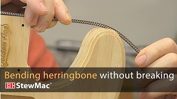 Bending herringbone without breaking it