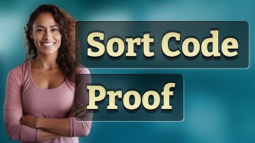 Can a Sort Code Alone Prove Bank Account Ownership?