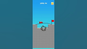 Draw Bridge Puzzle Level 114 #shorts 💖Subscribe💖