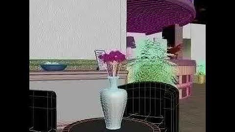 3D Model of Realistic Highly Detailed Reception (lobby) Review