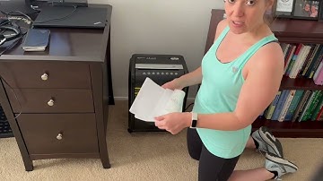 Amazon Basics 6 Sheet Shredder Review: High Security Micro-Cut Test