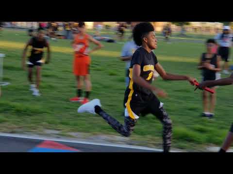 4x400 relay Southside Middle School  4/18/2018