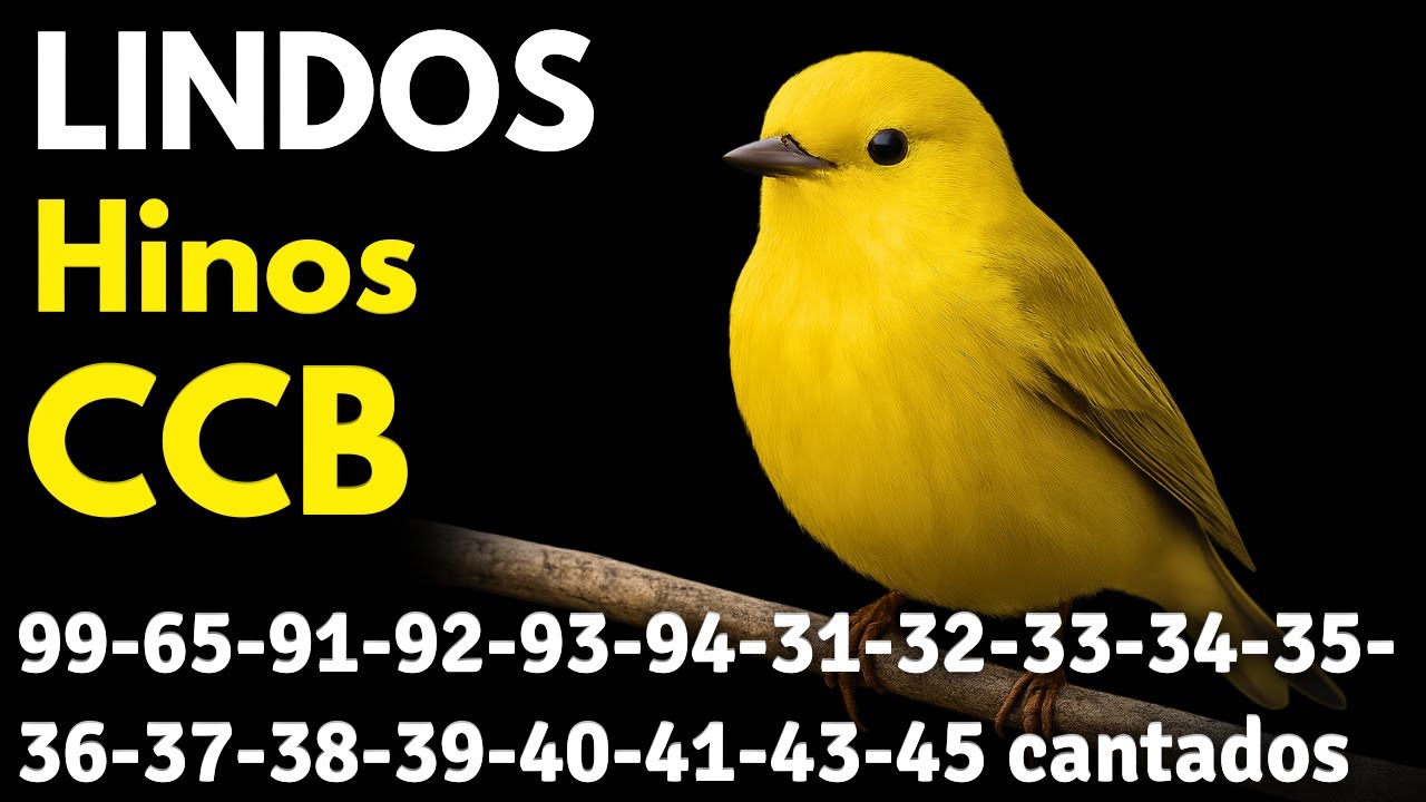 HINOS CCB 99-65-91-92-93-94-31-32-33-34-35-36-37-38-39-40-41-43-45-46-47-48 cantados
