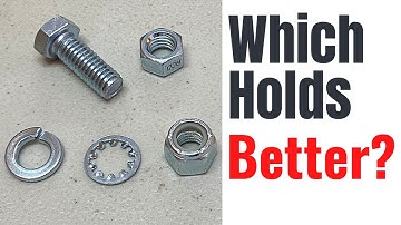 The Truth - Which Holds Better?  Split Lock Washer, Internal Tooth Lock Washer, or Locknut