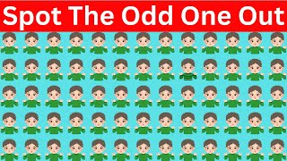 "Spot the Odd One Out: A Visual Puzzle Adventure" [Part 35]
