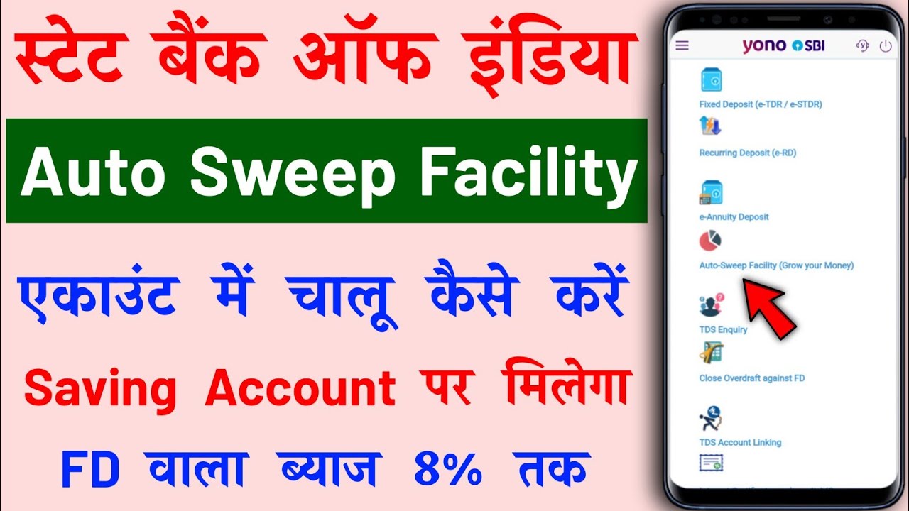 Sbi Auto Sweep Facility Online Sbi Yono Se Auto Sweep Facility 