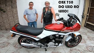 História CBX 750 (7 Galo). A maior vedete dos anos 80 e 90, a moto