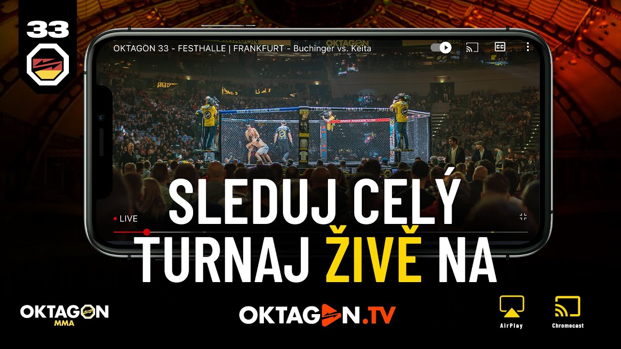 FIGHT STREAM To nejlepší z bojovníků OKTAGON 33