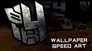 Transformers 4 Age Of Extinction Movie Autobot Wallpaper - Speed Art