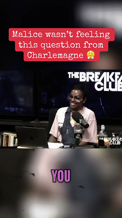 Malice SHUTS DOWN Charlamagne’s Question on The Breakfast Club‼️ #rap #clipse #pushat #drake