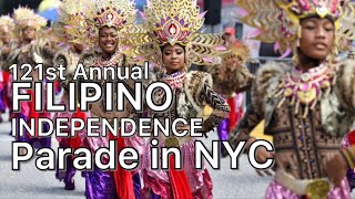 121ST ANNUAL FILIPINO INDEPENDENCE DAY PARADE IN NEW YORK  CITY 2019 (PART 1)