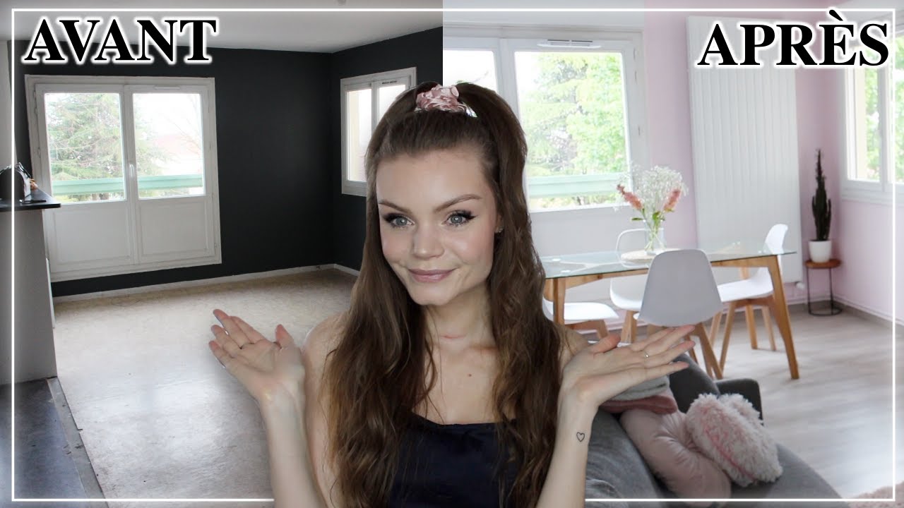 H O M E    T O U R  🏡🔑  65M²  AVANT / APRES 6 MOIS DE TRAVAUX 🚧