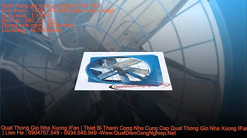 Quạt thông gió công nghiệp IFan