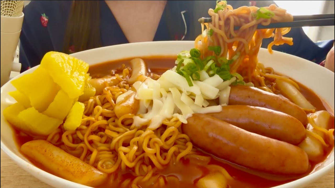 ASMR  ラッポッキ　【咀嚼音/ Mukbang / Eating Sounds】