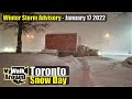 Toronto Snow walk at 7 AM - It came down all night long!