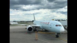Air Canada Flight 840 Toronto to Frankfurt | Airbus A330300 Economy Class TransAtlantic Review