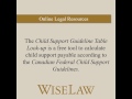 Bc Federal Child Support Tables