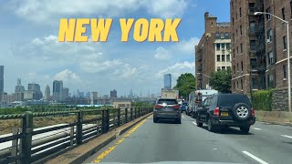 Driving NYC : Bensonhurst, Brooklyn to Astoria, Queens via I278 BrooklynQueens Expressway