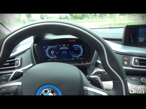 Bmw I8 Interior And Displays Youtube