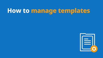 How to manage templates on eformsign | electronic signature