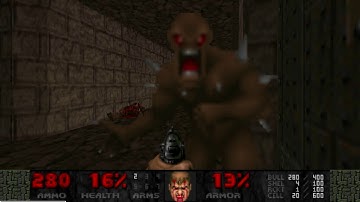 [Doom 2] Red Dust 1 - Map 11 (Sorry, Pistols Only) UV-Max in 59:01