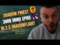 300K MIND SPIKE INSANITY SHADOW PRIEST PVP 10.2.5 DRAGONFLIGHT