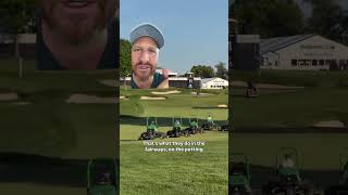 The Secret to a Perfect Golf Course Lawn ⛳️ #lawncare #lawngoals #healthylawn