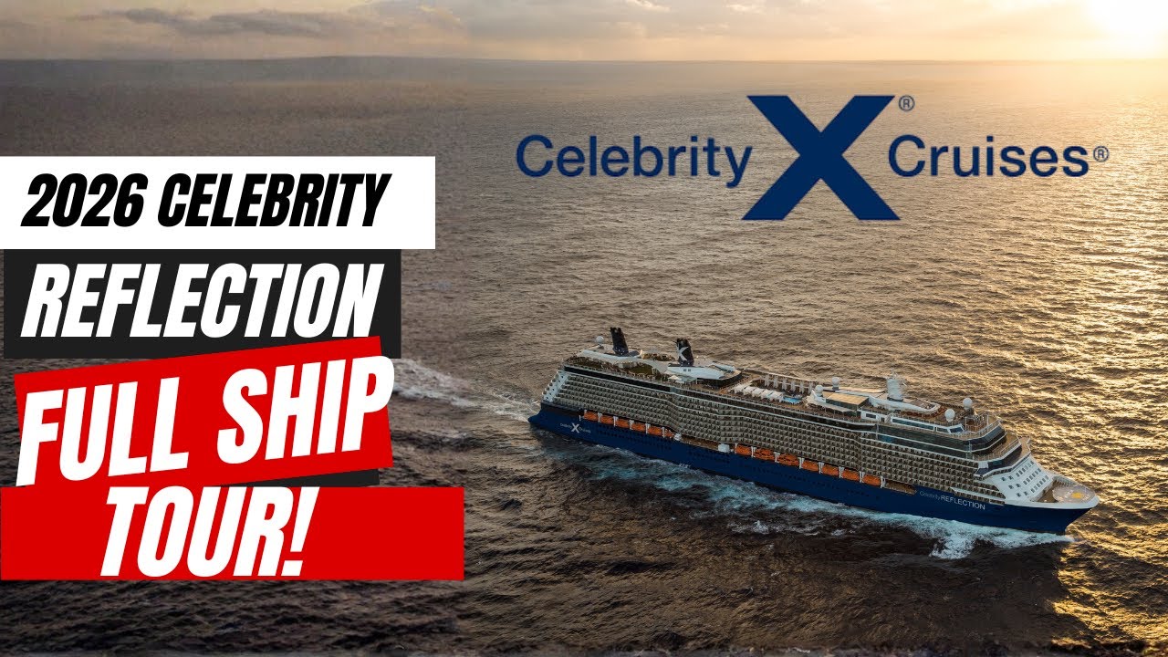 Полный тур на лайнере Celebrity Reflection в 2026 году | Короткие круизы в Форт-Лодердейл