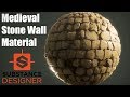 Substance Designer - Medieval Stone Wall