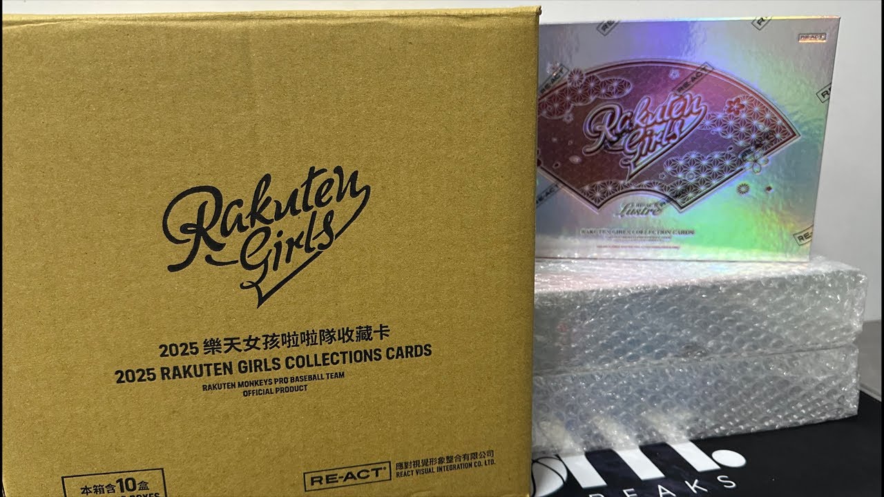 2025 Rakuten Girls樂天女孩收藏卡典藏盒2盒+精裝版原箱| Break 649,650,652,653