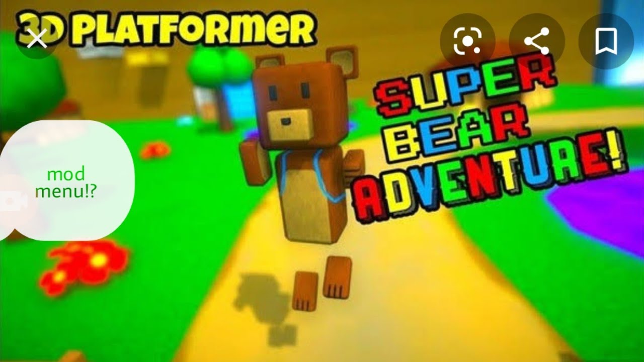 super bear adventure mod menu - todos Chefozs + jogadores rápidos 