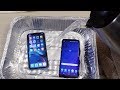 iPhone XR vs Samsung S9 HOT WATER Test! 