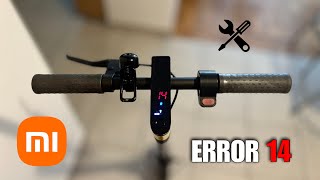 How To Fix Error 14 On Xiaomi Electric Scooter